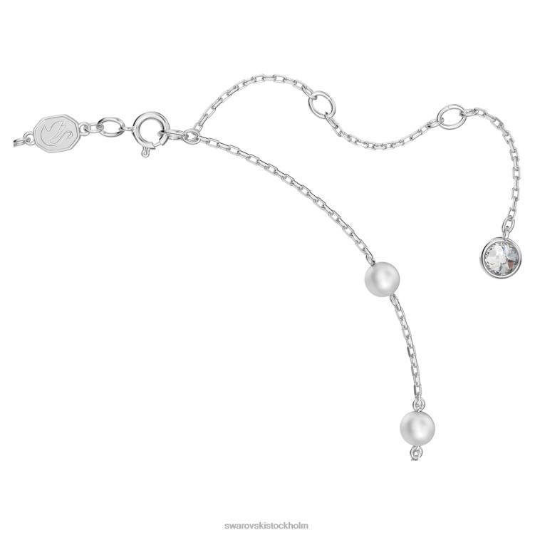 Swarovski stella halsband P28L98 Smycken stjärna, vit, rodiumpläterad