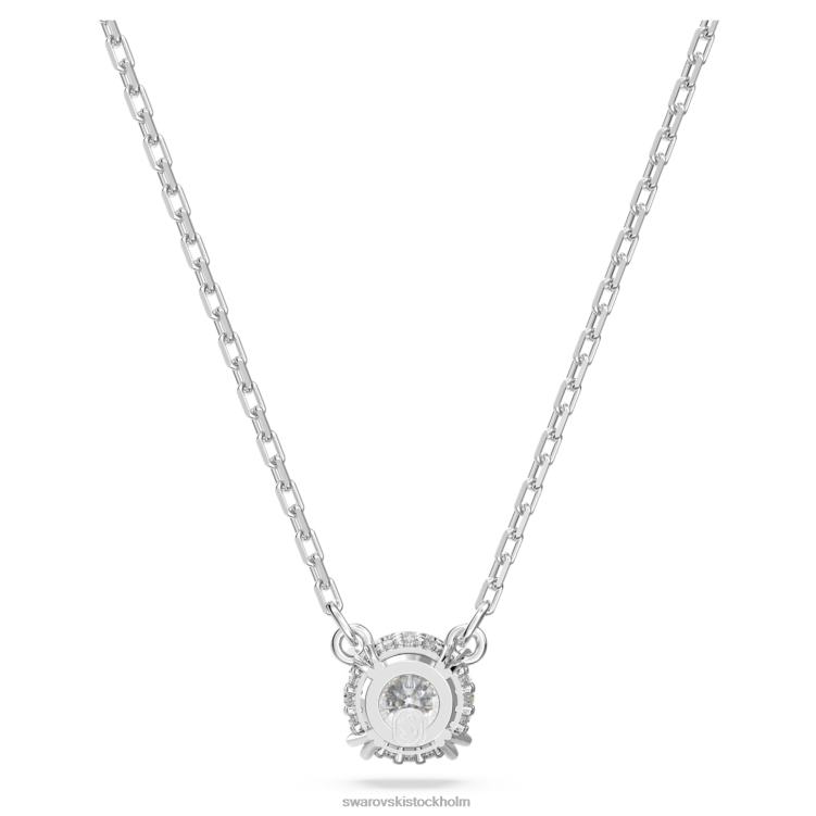 Swarovski constella hänge P28L169 Smycken rund skuren, vit, rodiumpläterad