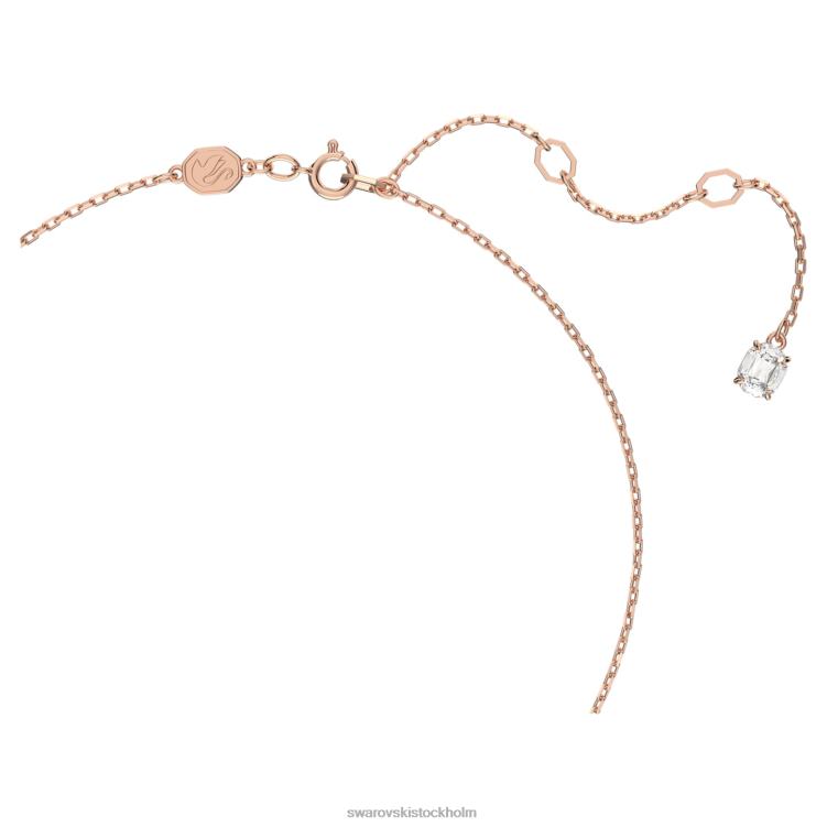 Swarovski constella hänge P28L207 Smycken rund skuren, vit, roséguld pläterad