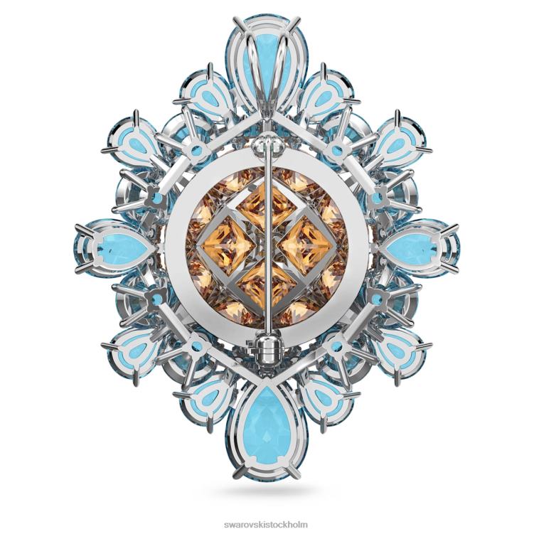 Swarovski curiosa brosch P28L245 Smycken flerfärgad, rodiumpläterad