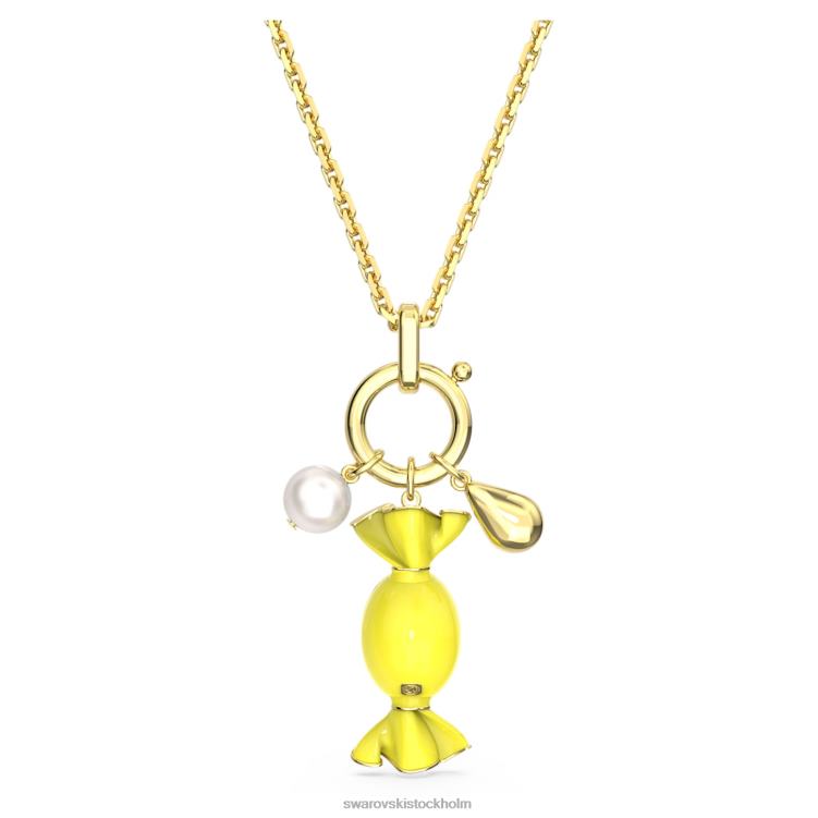 Swarovski dulcis hänge P28L220 Smycken godis, flerfärgad, guldfärgad