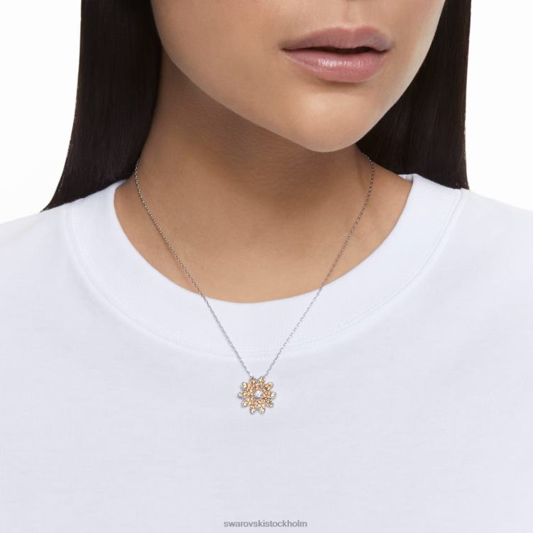 Swarovski evigt blomsterhänge P28L311 Smycken blomma, flerfärgad, blandad metallfinish