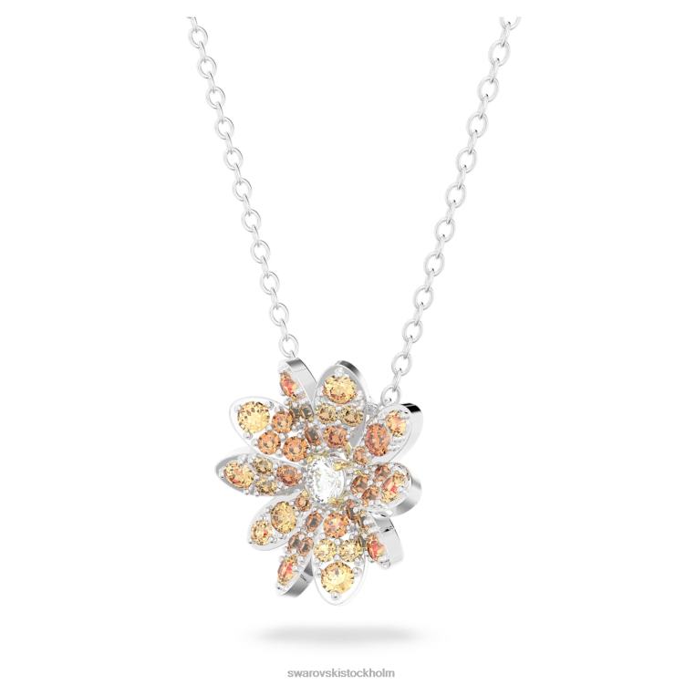 Swarovski evigt blomsterhänge P28L311 Smycken blomma, flerfärgad, blandad metallfinish