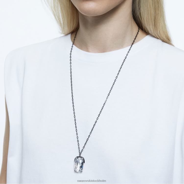 Swarovski harmonia hänge P28L193 Smycken överdimensionerad kristall, vit, blandad metallfinish