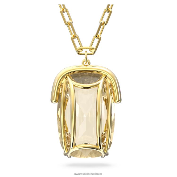 Swarovski harmonia hänge P28L239 Smycken överdimensionerad kristall, guldton, guldton pläterad