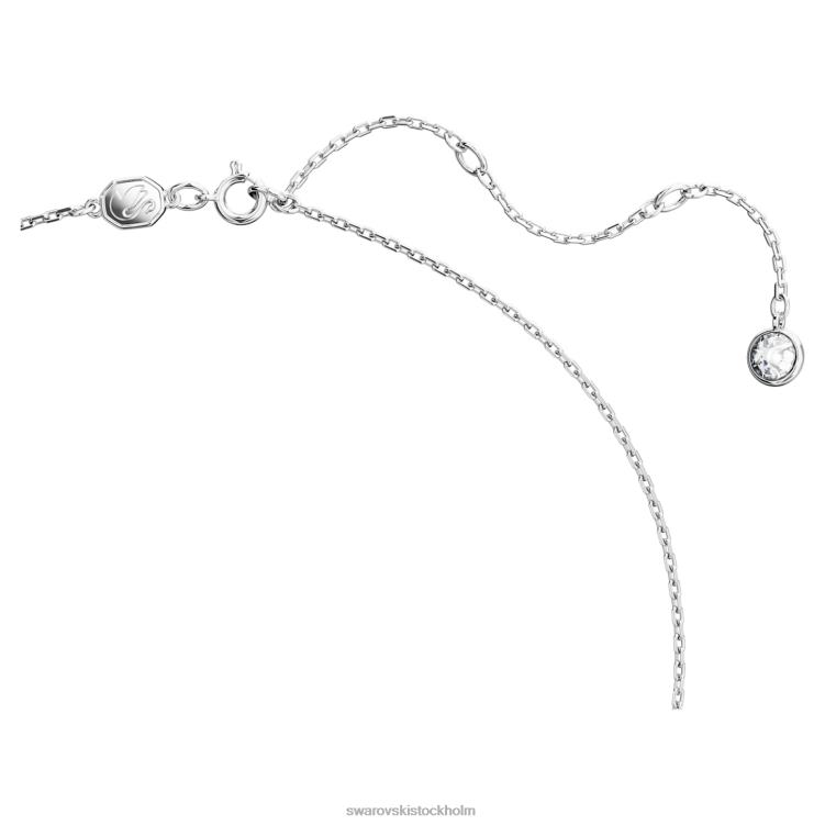 Swarovski ikoniskt svanhänge P28L233 Smycken svan, vit, rodiumpläterad