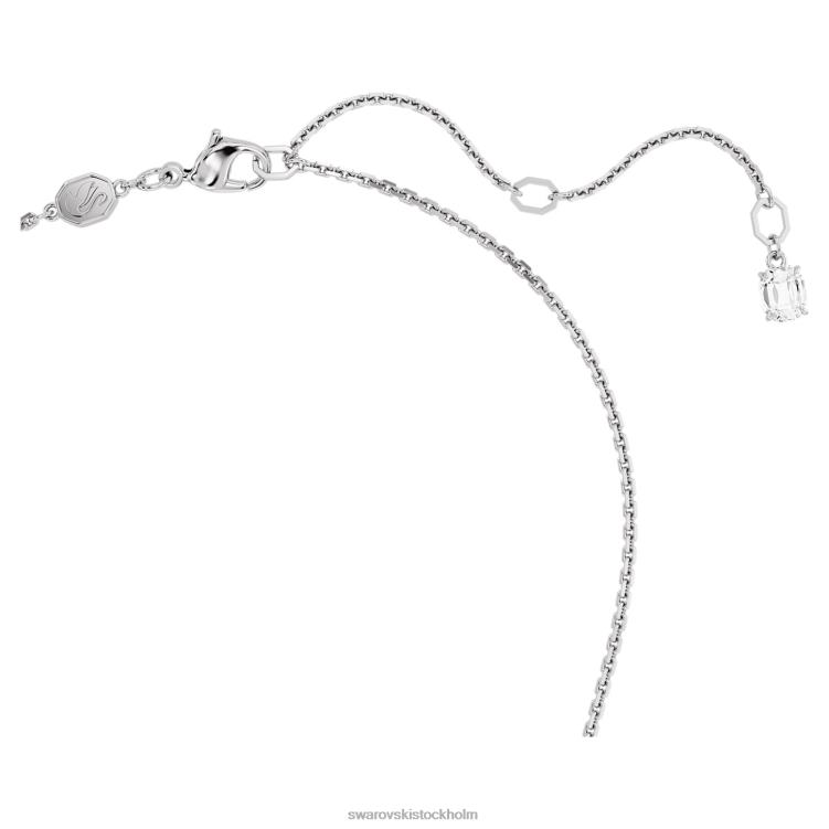 Swarovski mesmera hänge P28L275 Smycken blandade snitt, grön, rodiumpläterad