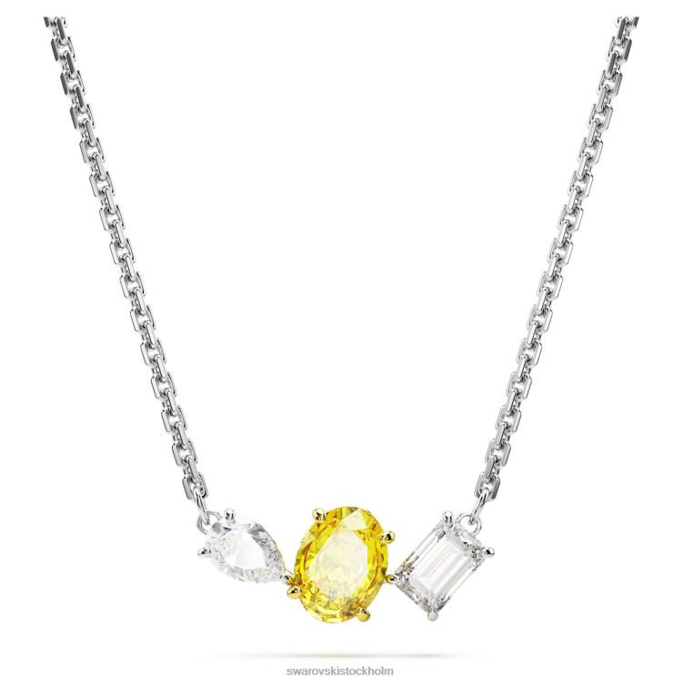 Swarovski mesmera hänge P28L276 Smycken blandade skärningar, gul, blandad metallfinish
