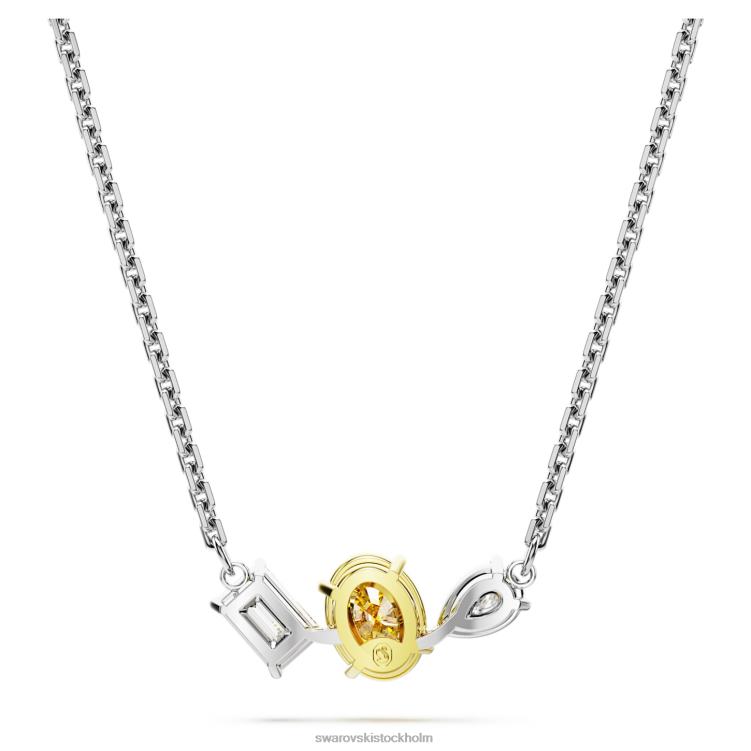 Swarovski mesmera hänge P28L276 Smycken blandade skärningar, gul, blandad metallfinish