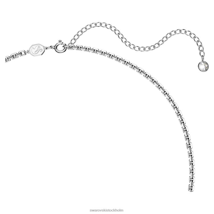 Swarovski pop svanhänge P28L291 Smycken svan, blå, rodiumpläterad