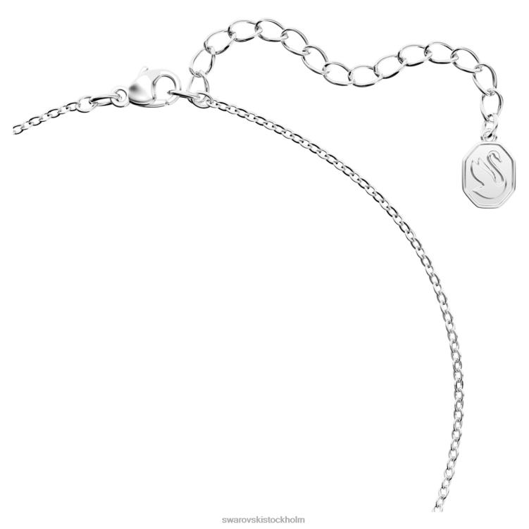 Swarovski signum hänge P28L296 Smycken svan, vit, rodiumpläterad