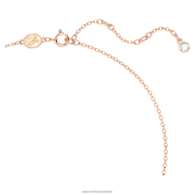 Swarovski volta y hänge P28L247 Smycken rosett, rosa, roséguld pläterad
