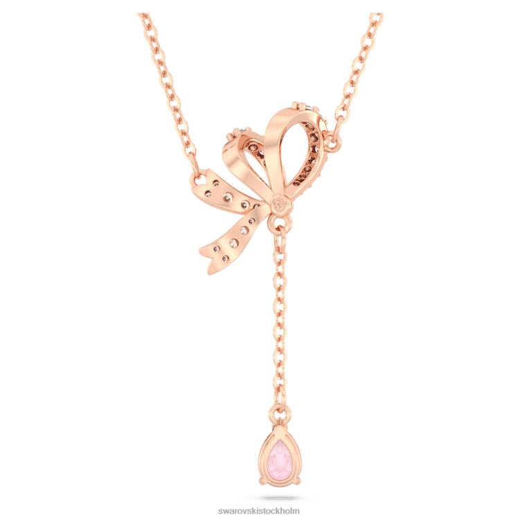 Swarovski volta y hänge P28L247 Smycken rosett, rosa, roséguld pläterad