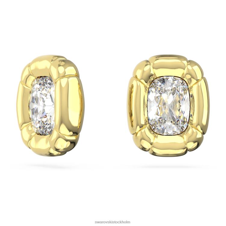 Swarovski dulcis clip örhängen P28L949 Smycken kuddskuren, guldton, guldfärgad