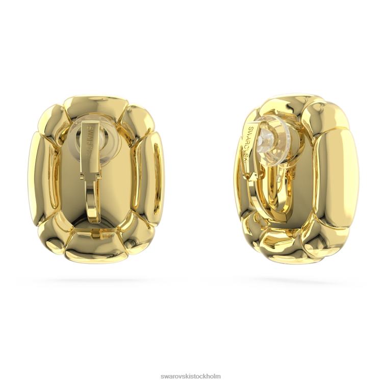 Swarovski dulcis clip örhängen P28L949 Smycken kuddskuren, guldton, guldfärgad