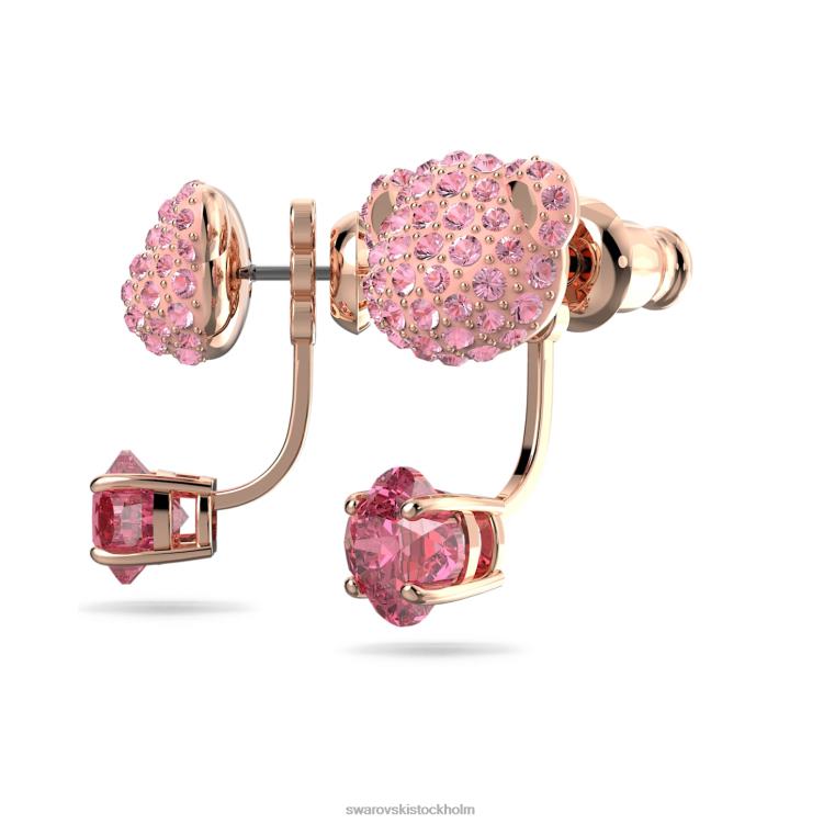 Swarovski teddy jackor med örhängen P28L857 Smycken björn, rosa, roséguld pläterad