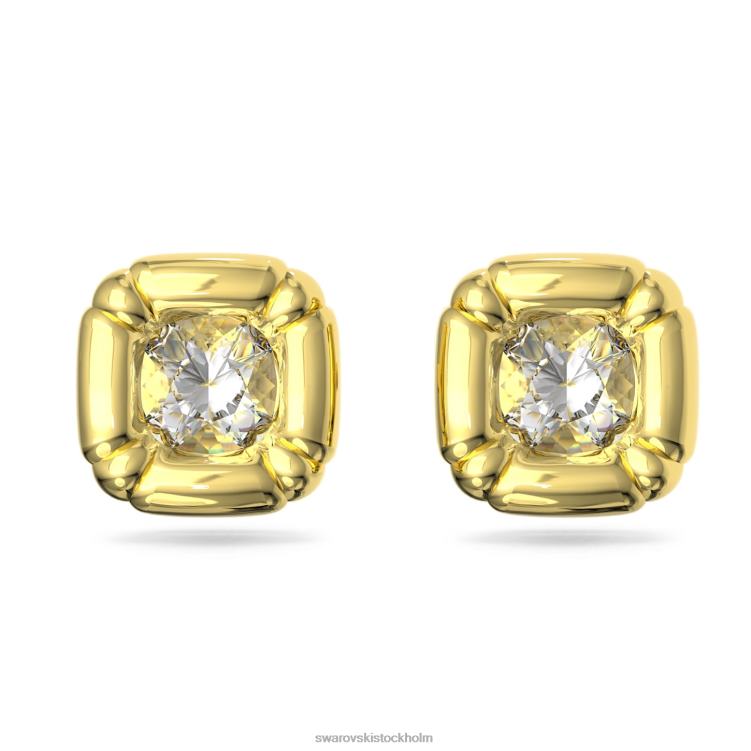 Swarovski dulcis örhängen P28L738 Smycken kuddskuren, guldton, guldfärgad