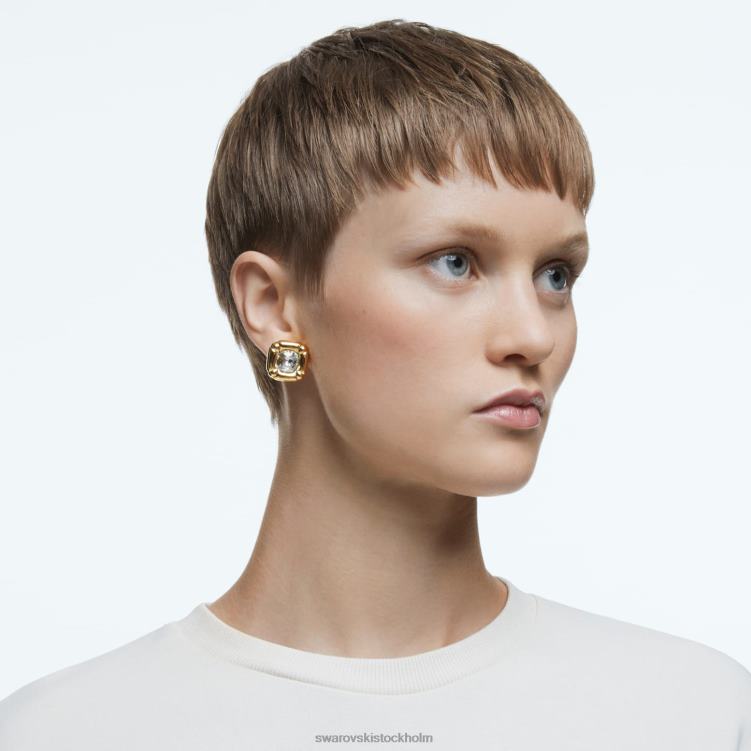 Swarovski dulcis örhängen P28L738 Smycken kuddskuren, guldton, guldfärgad