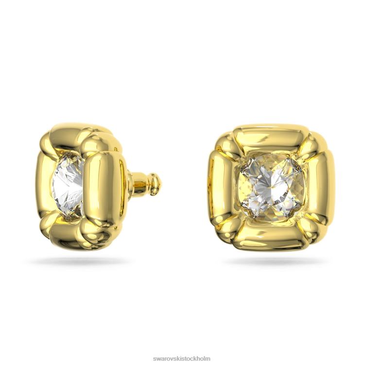 Swarovski dulcis örhängen P28L738 Smycken kuddskuren, guldton, guldfärgad