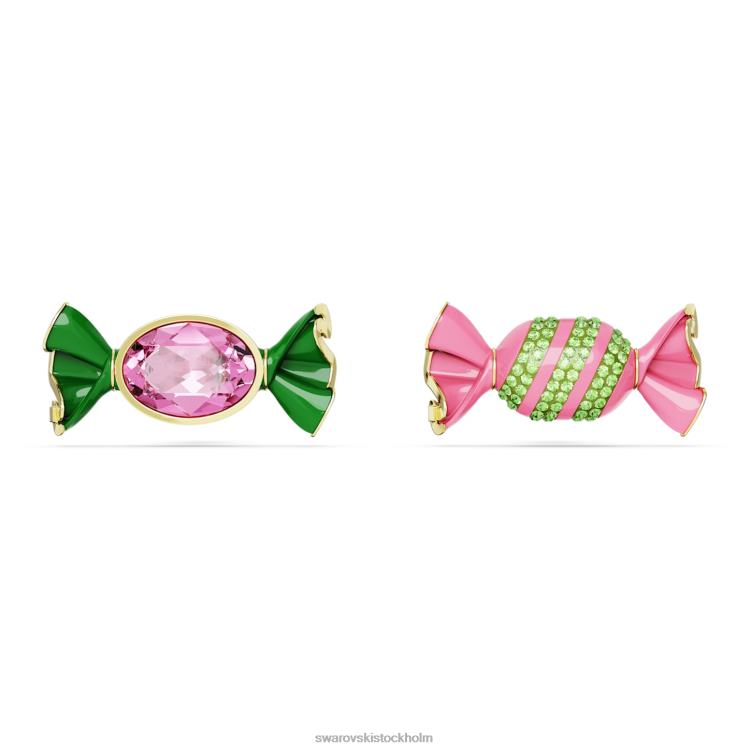 Swarovski dulcis örhängen P28L748 Smycken godis, flerfärgad, guldfärgad
