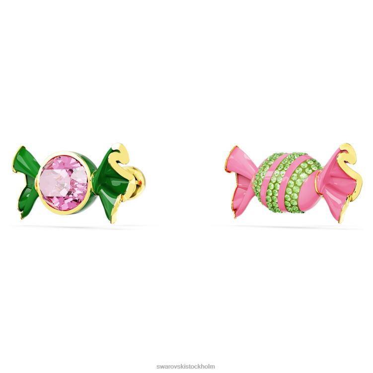 Swarovski dulcis örhängen P28L748 Smycken godis, flerfärgad, guldfärgad