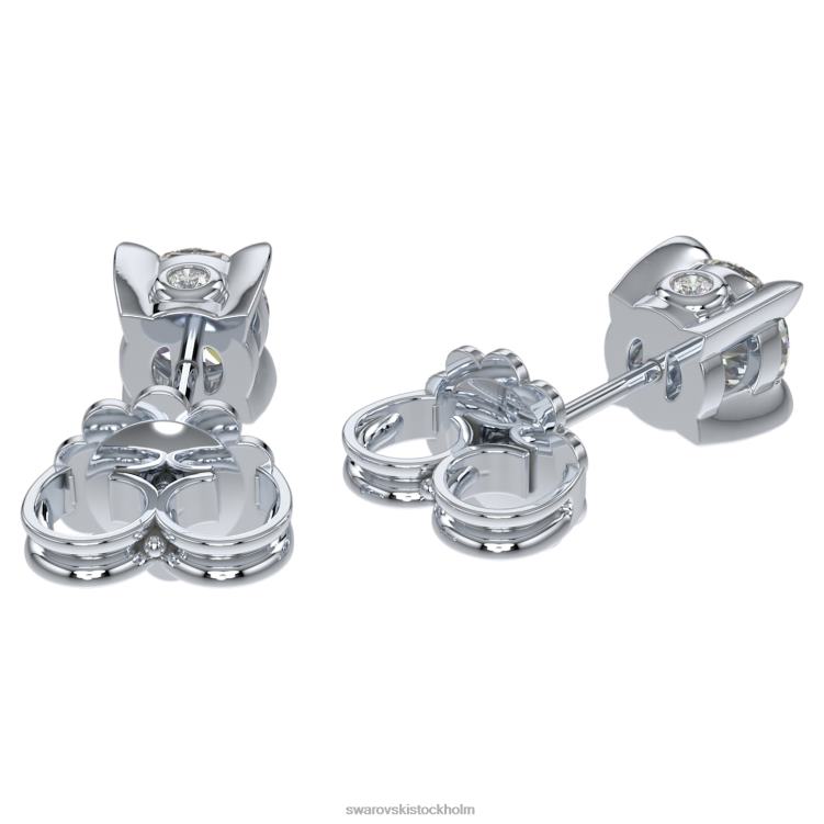 Swarovski evighetsörhängen P28L648 Smycken 14k vitguld
