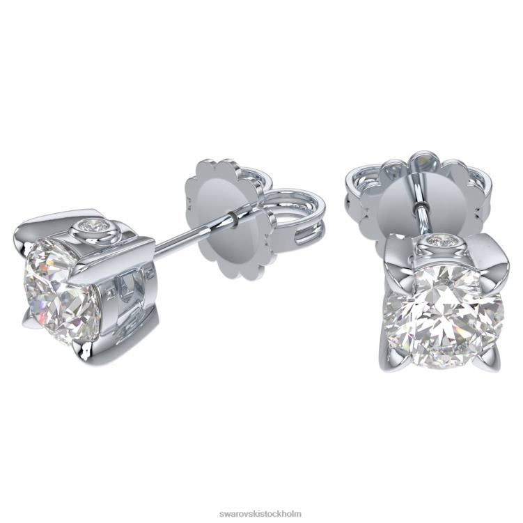 Swarovski evighetsörhängen P28L649 Smycken 14k vitguld