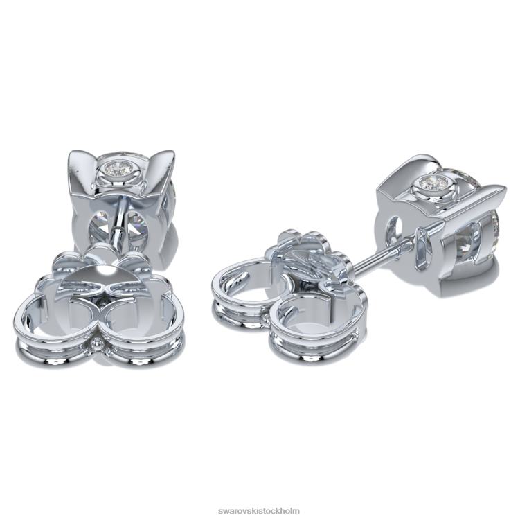 Swarovski evighetsörhängen P28L649 Smycken 14k vitguld