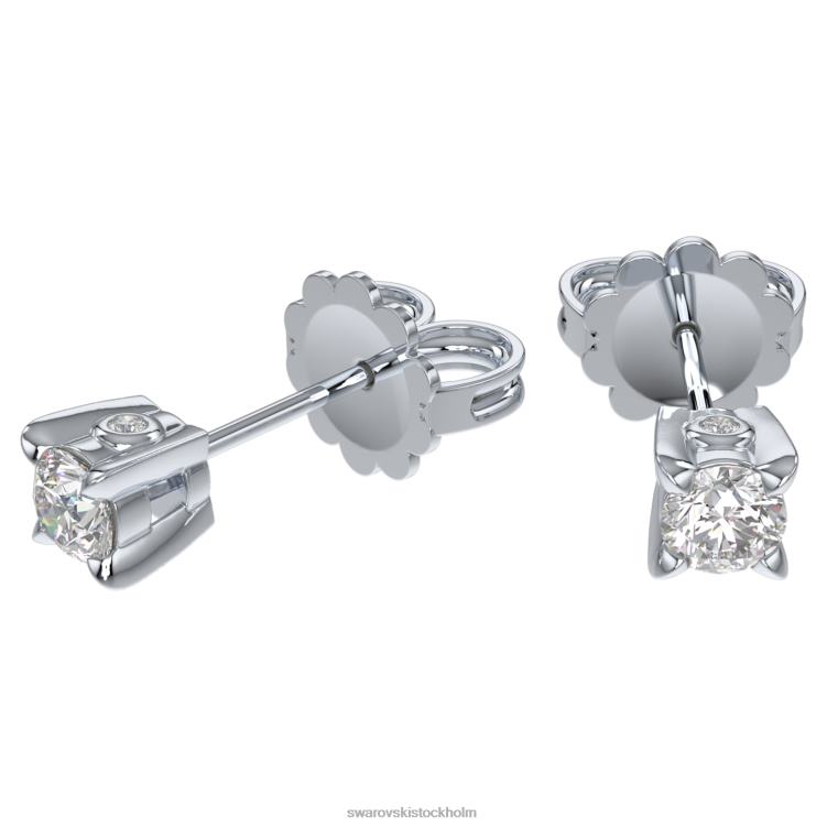 Swarovski evighetsörhängen P28L651 Smycken 14k vitguld