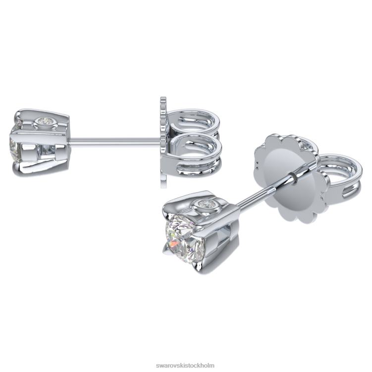 Swarovski evighetsörhängen P28L651 Smycken 14k vitguld
