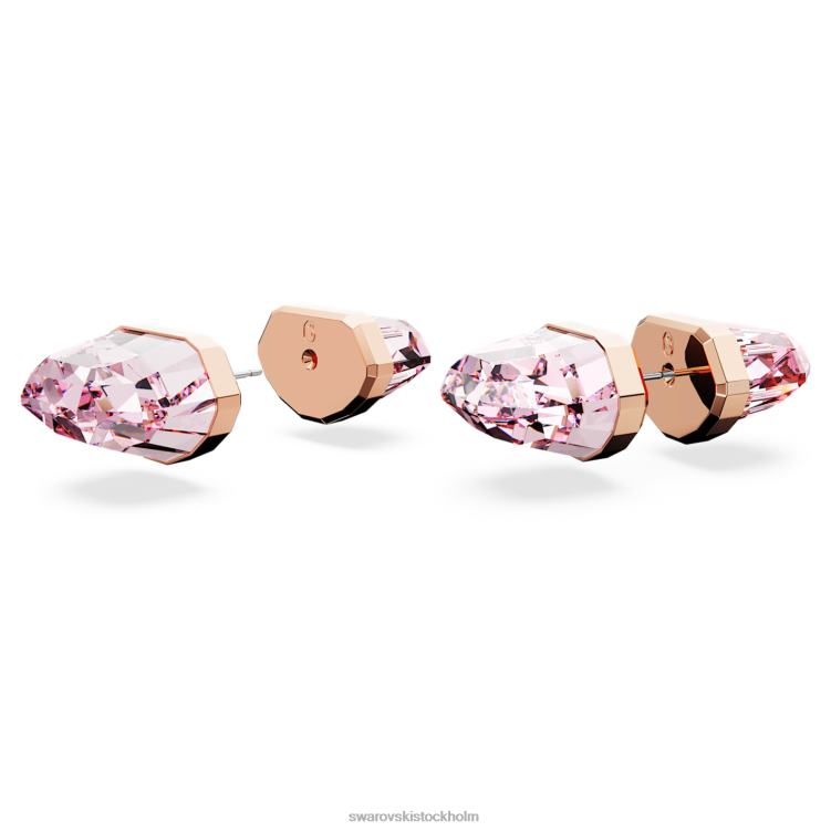 Swarovski ljusa örhängen P28L737 Smycken rosa, roséguld pläterad