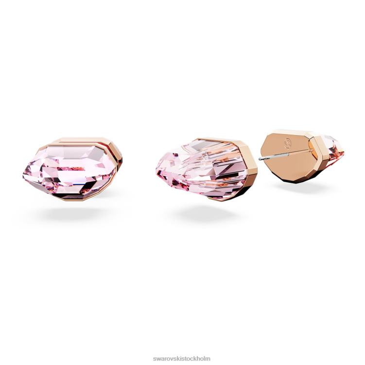 Swarovski ljusa örhängen P28L737 Smycken rosa, roséguld pläterad