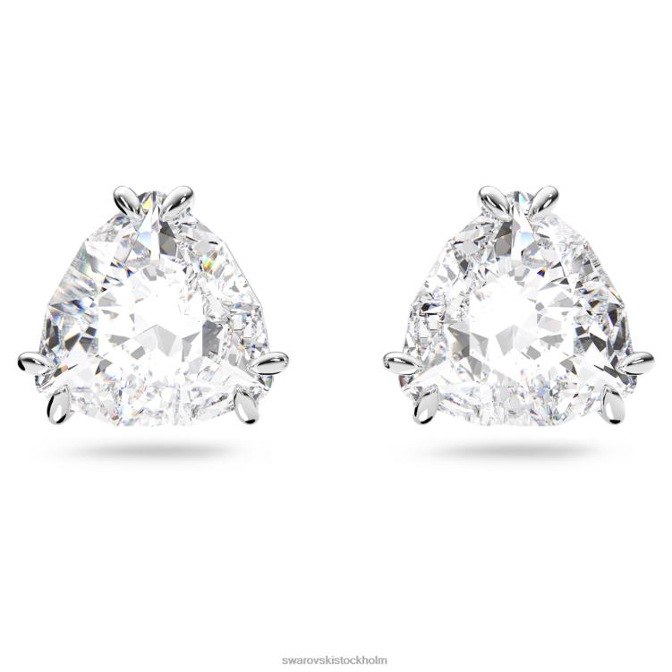 Swarovski millenia örhängen P28L739 Smycken triljantskuren, vit, rodiumpläterad