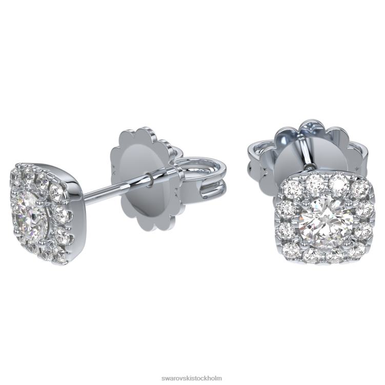 Swarovski väsentliga örhängen P28L652 Smycken sterling silver, rodiumpläterad
