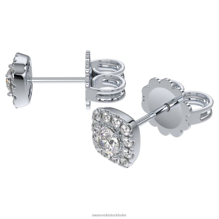 Swarovski väsentliga örhängen P28L652 Smycken sterling silver, rodiumpläterad