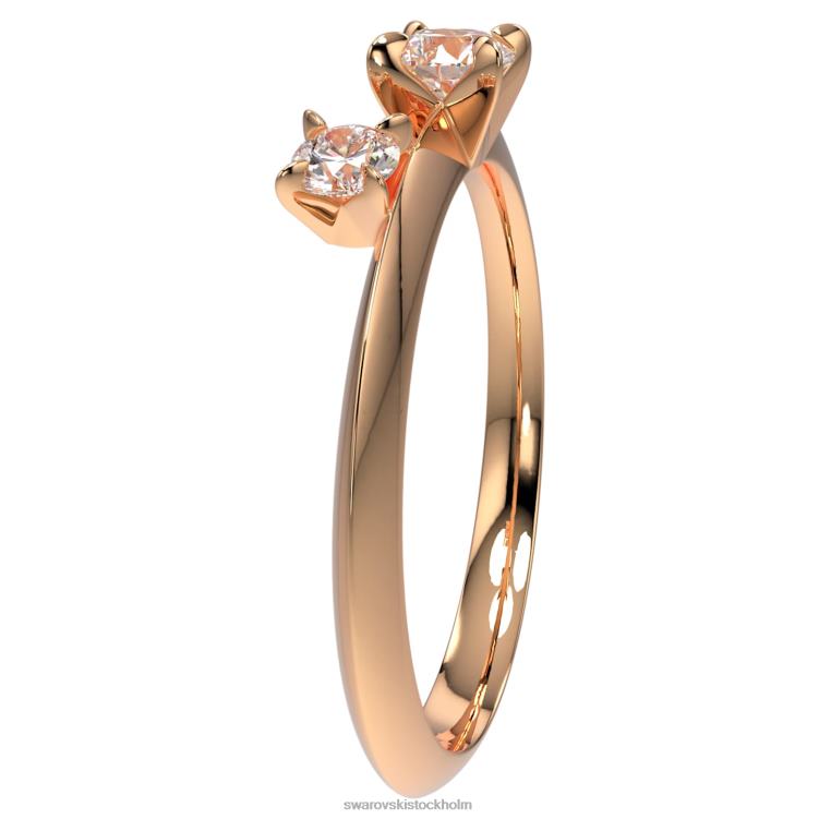 Swarovski intim ring P28L991 Smycken 14k roséguld
