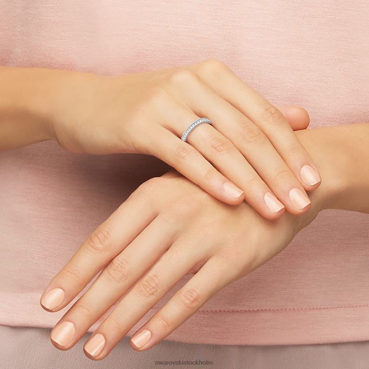 Swarovski sällsynt ring P28L1006 Smycken vit, rodiumpläterad