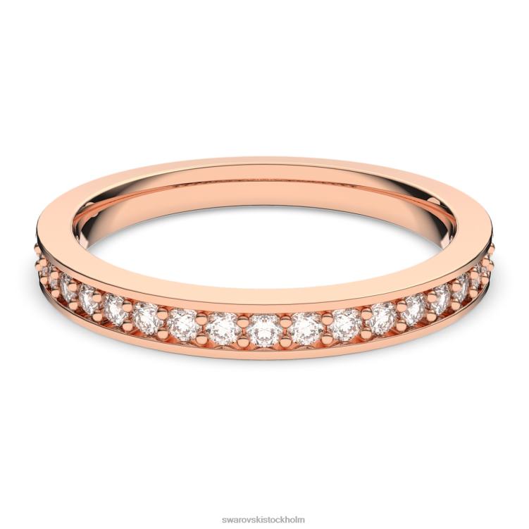 Swarovski sällsynt ring P28L1014 Smycken vit, roséguld pläterad