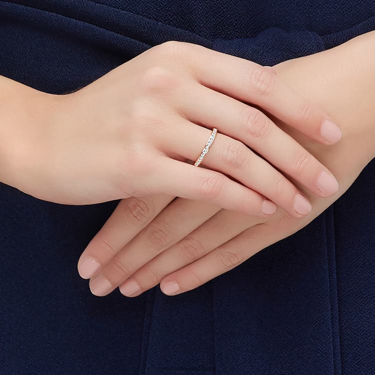Swarovski sällsynt ring P28L1014 Smycken vit, roséguld pläterad