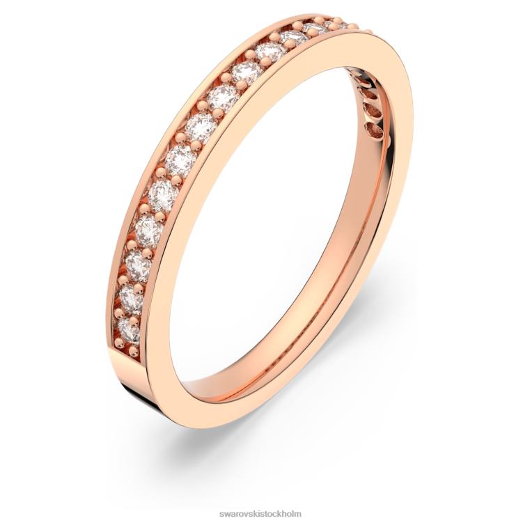 Swarovski sällsynt ring P28L1014 Smycken vit, roséguld pläterad