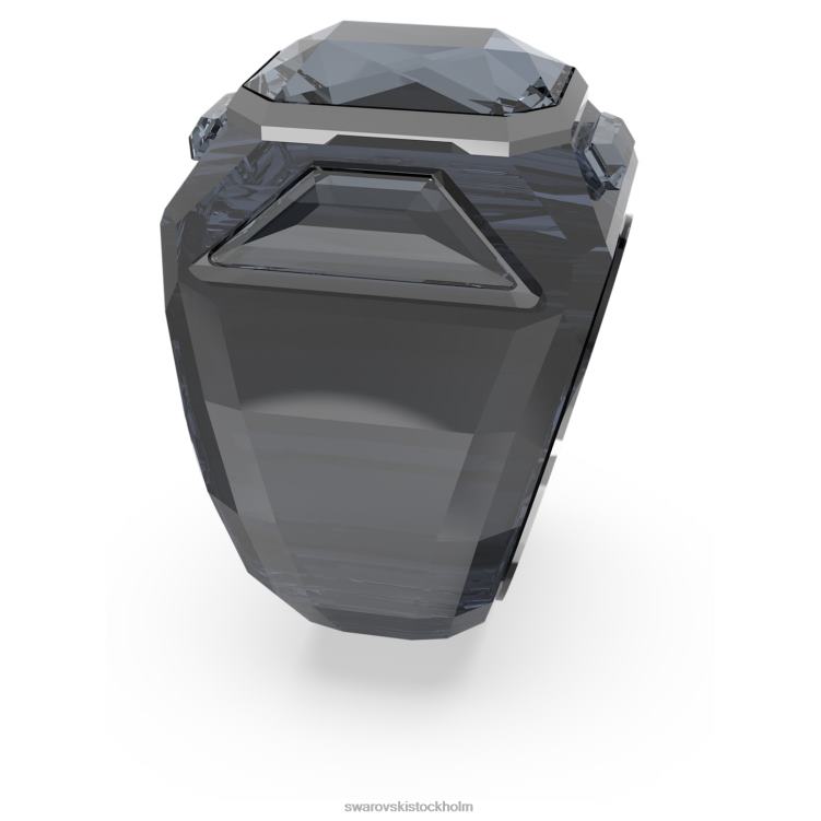Swarovski chroma cocktailring P28L1049 Smycken svart, ruteniumpläterad