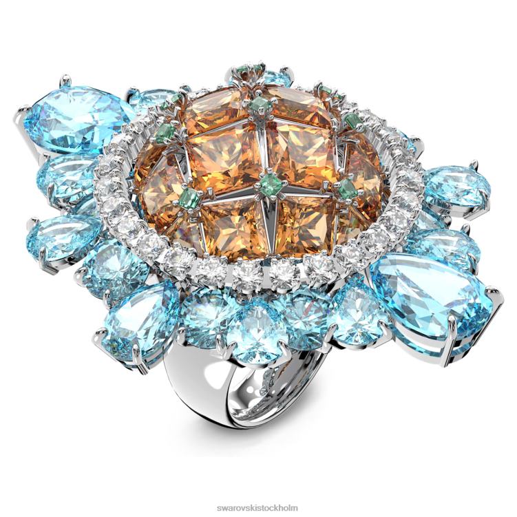 Swarovski curiosa cocktailring P28L1070 Smycken flerfärgad, rodiumpläterad