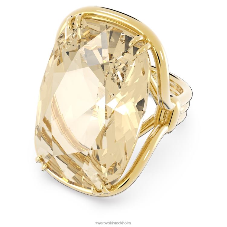 Swarovski harmonia cocktailring P28L1035 Smycken överdimensionerad kristall, guldton, guldton pläterad