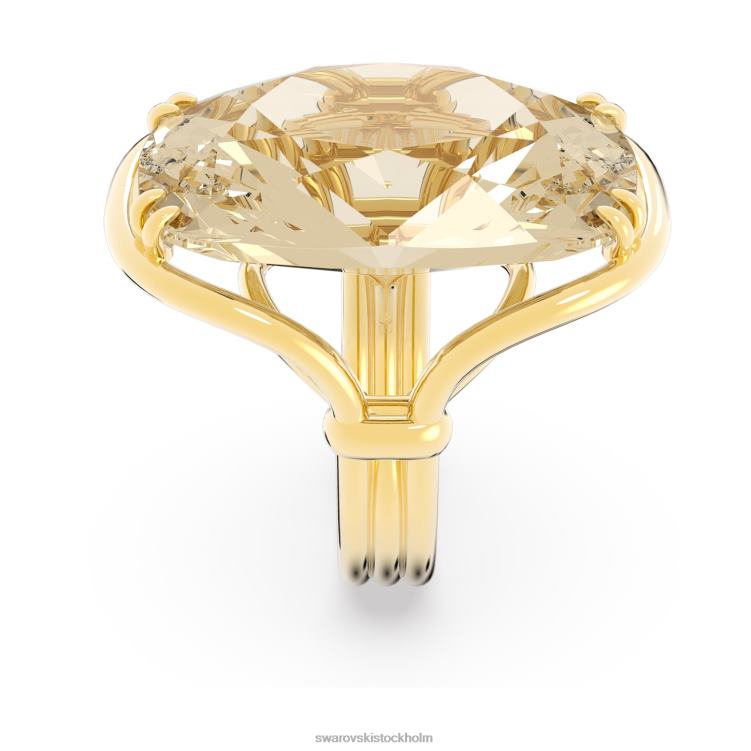 Swarovski harmonia cocktailring P28L1035 Smycken överdimensionerad kristall, guldton, guldton pläterad