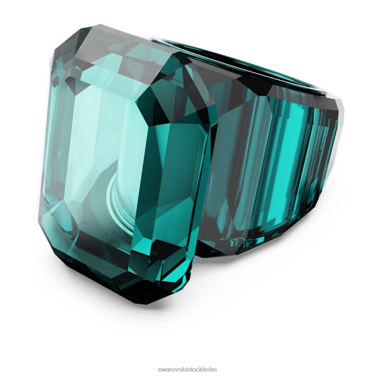 Swarovski lucent cocktailring P28L1037 Smycken oktagonskuren, grön
