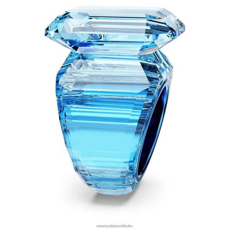 Swarovski lucent cocktailring P28L1039 Smycken oktagonskuren, blå