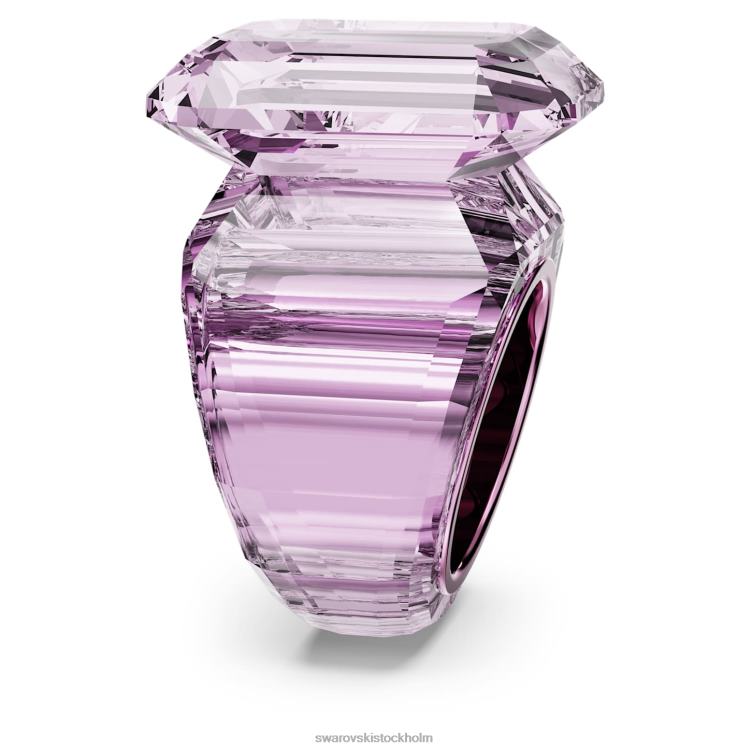 Swarovski lucent cocktailring P28L1041 Smycken oktagonsnitt, rosa