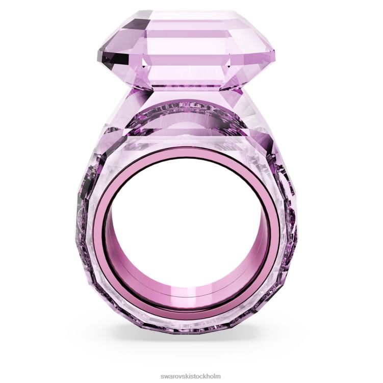 Swarovski lucent cocktailring P28L1041 Smycken oktagonsnitt, rosa