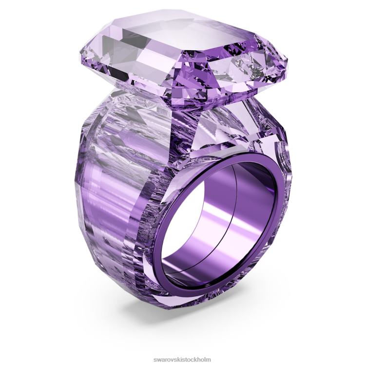 Swarovski lucent cocktailring P28L1047 Smycken oktagonskuren, lila