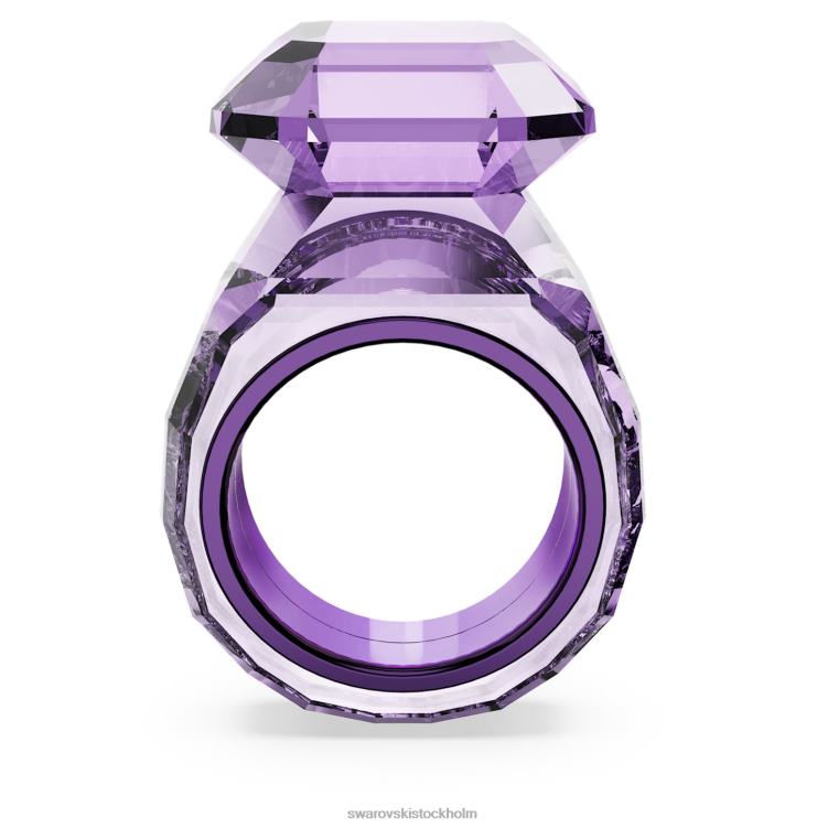 Swarovski lucent cocktailring P28L1047 Smycken oktagonskuren, lila